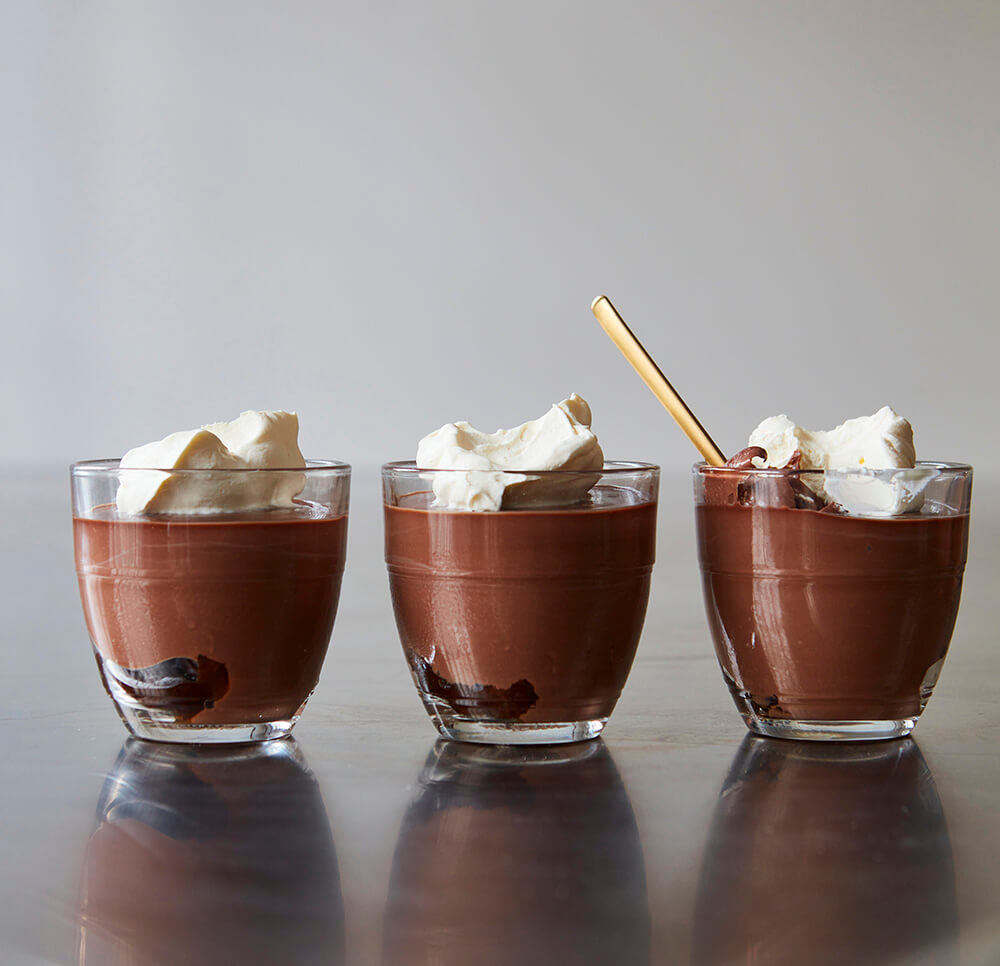 BOOZY PRUNE CHOCOLATE POTS