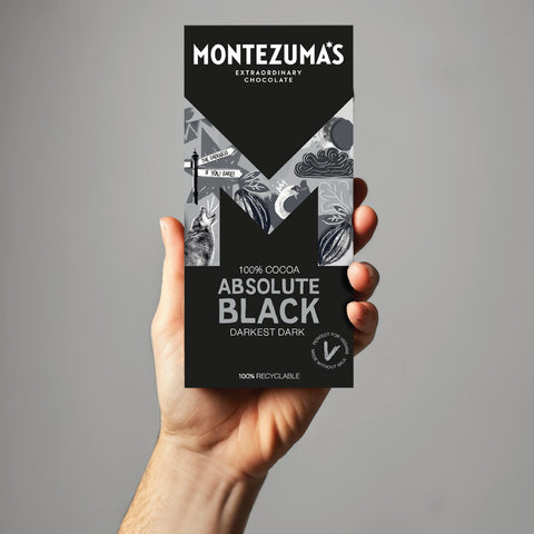 Case of 12 Bars Absolute Black - 100% Cocoa