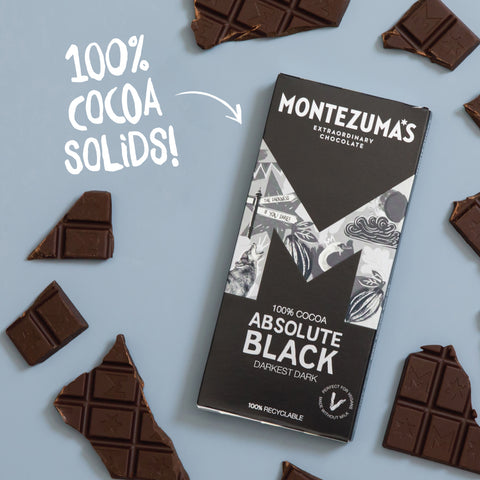 Case of 12 Bars Absolute Black - 100% Cocoa