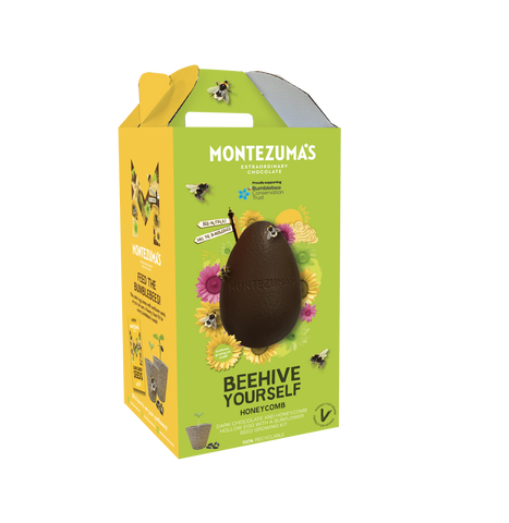 Beehive Yourself Honeycomb Dark Chocolate Egg