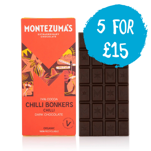 Chilli Bonkers - Dark Chocolate with Chilli