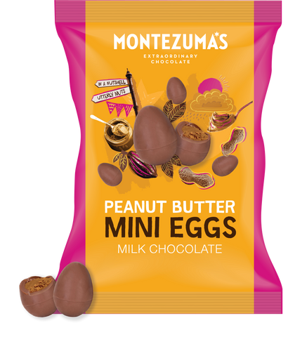 Peanut Butter Mini Eggs - Milk Chocolate