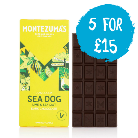 Sea Dog - Dark Chocolate with Lime & Sea Salt