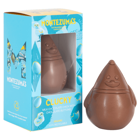 Clucky - Milk Chocolate Chick with Buttons