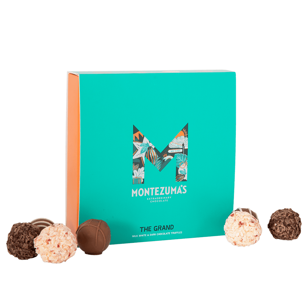 
                  
                    best selling mixed chocolate truffles in a green box
                  
                