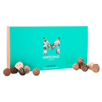 best selling mixed chocolate truffles in a green box