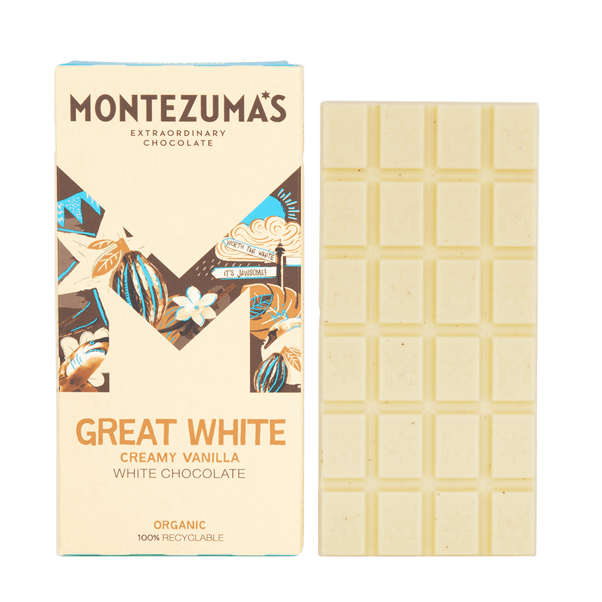 great white chocolate bar