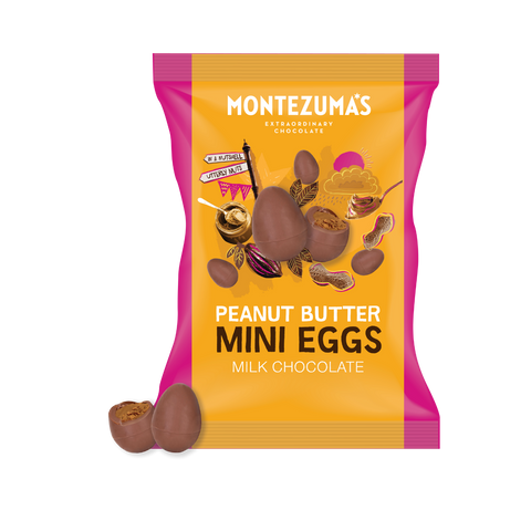 Peanut Butter Mini Eggs - Milk Chocolate